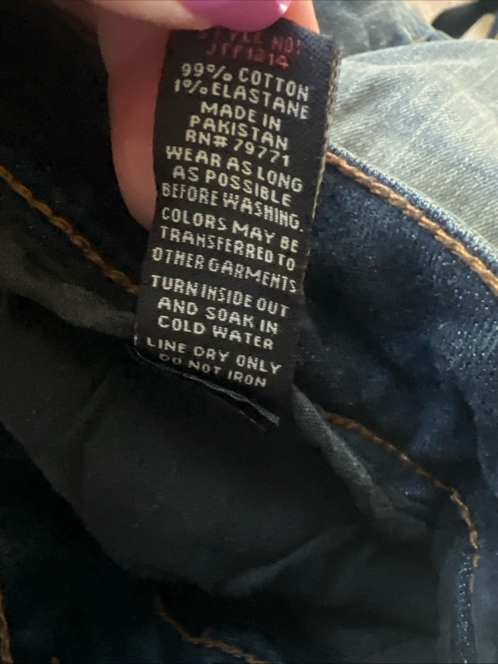 Jordan Craig Legacy Edition Martin Stacked Jeans Size 36 - Picture 7 of 8